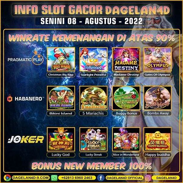 Kenapa Saya Harus Mengikuti Panduan Slot Dana Dagelan4d?
